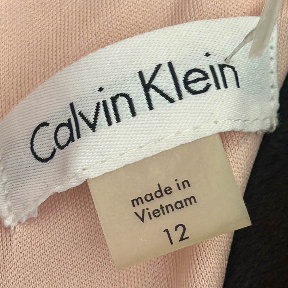Calvin Klein Blush / soft pink Dress NWT size 12 - Picture 4 of 11